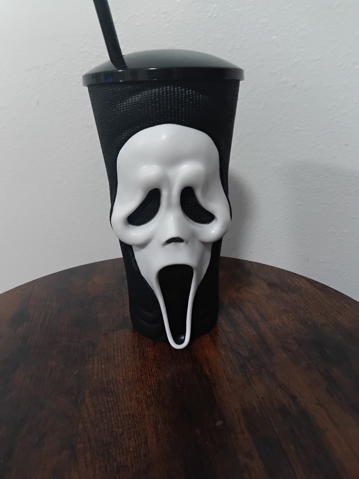 Scream 7 Ghost Face Tumbler Grippr Cup Regal Cinemark ACM Theaters With Straw