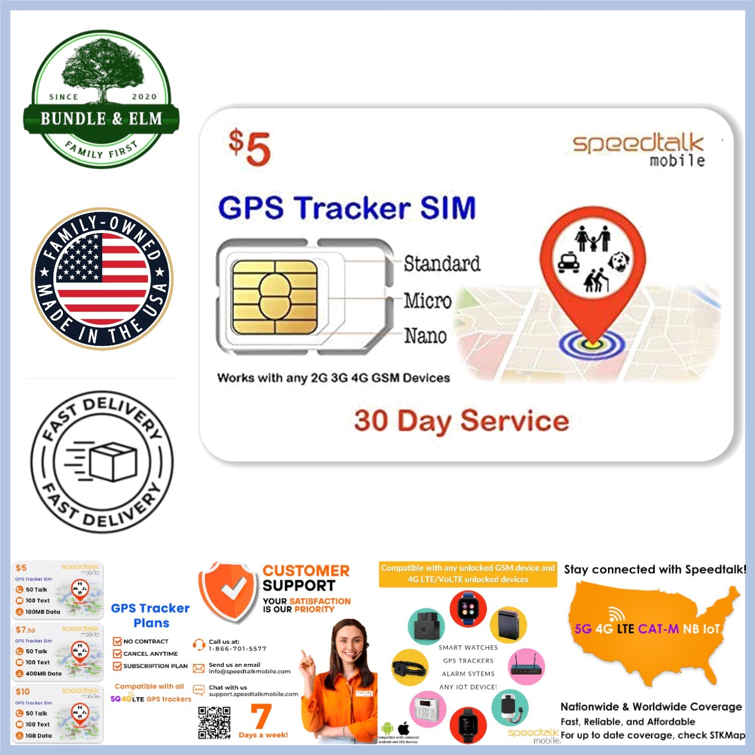 Unlock Connectivity: Prepaid 5G SIM for Car Trackers & IoT Devices - 30 Days