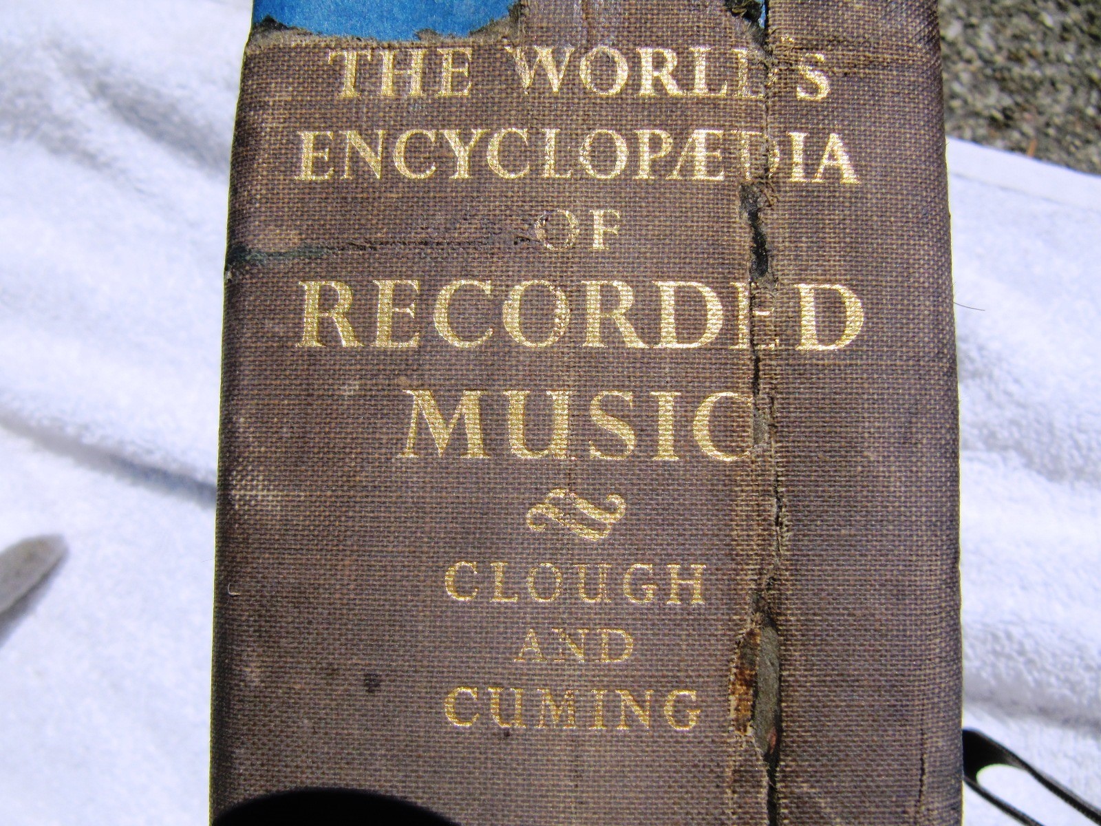 SIGNED Harold Schonberg 1952 WERM World's ENCYCLOPAEDIA of RECORDED MUSIC Clough