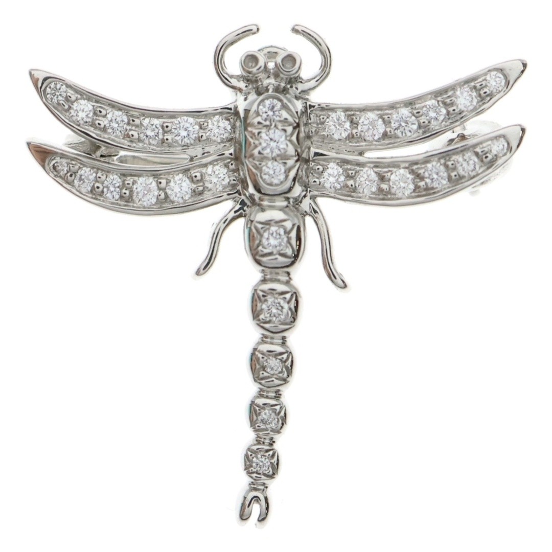 Tiffany & Co. Pt950 Dragon Fly Brooch Pin Badge Silver 3.1g Used 288028277e81775