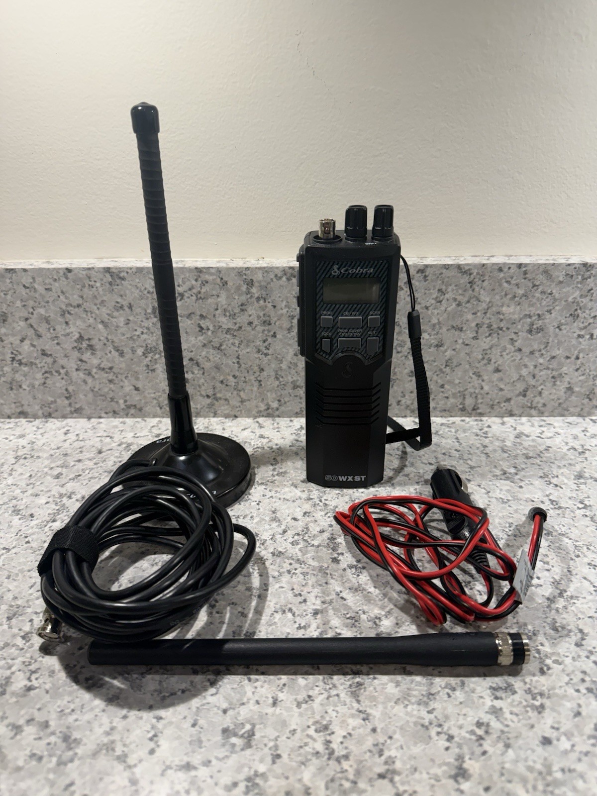 Cobra Electronics HH 50 WX ST Portable 40 Channel CB Radio NOAA Weather Alerts