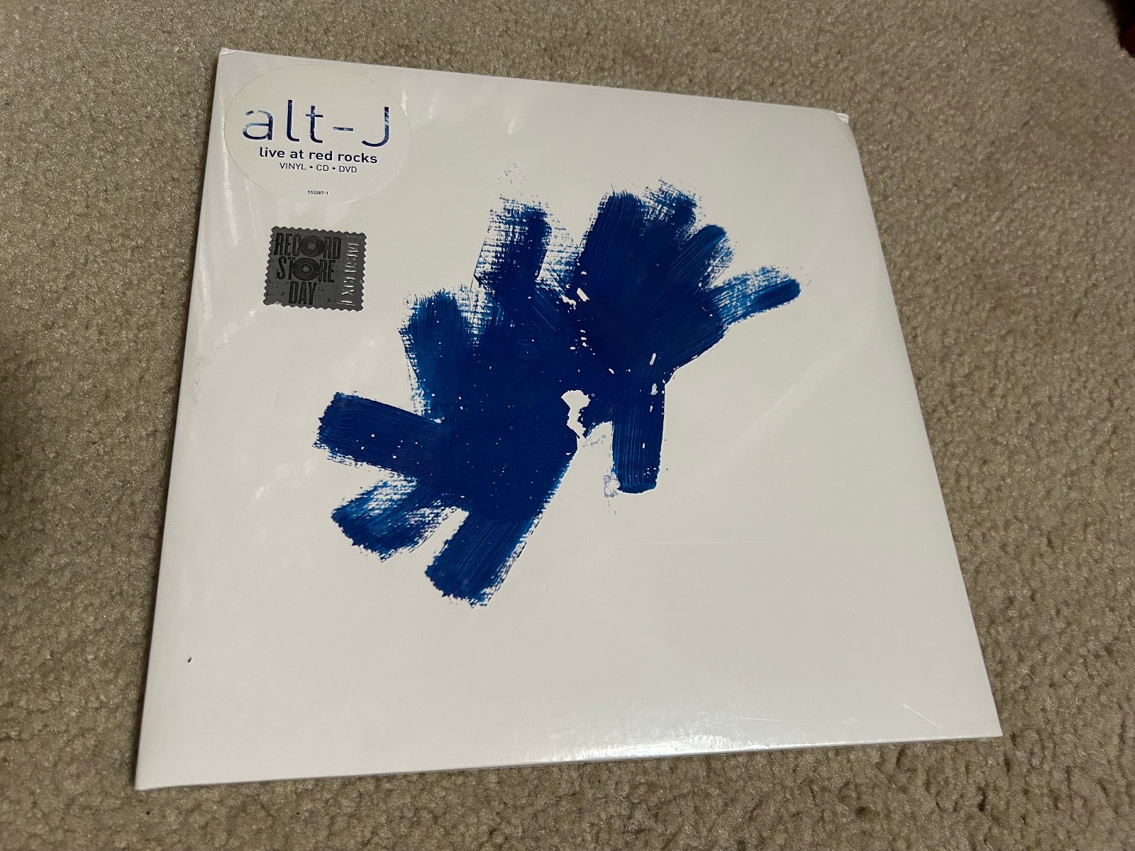 Alt-J Live At Red Rocks 2xLP • w/ CD & DVD • Colored Vinyl • 5532871 Brand New