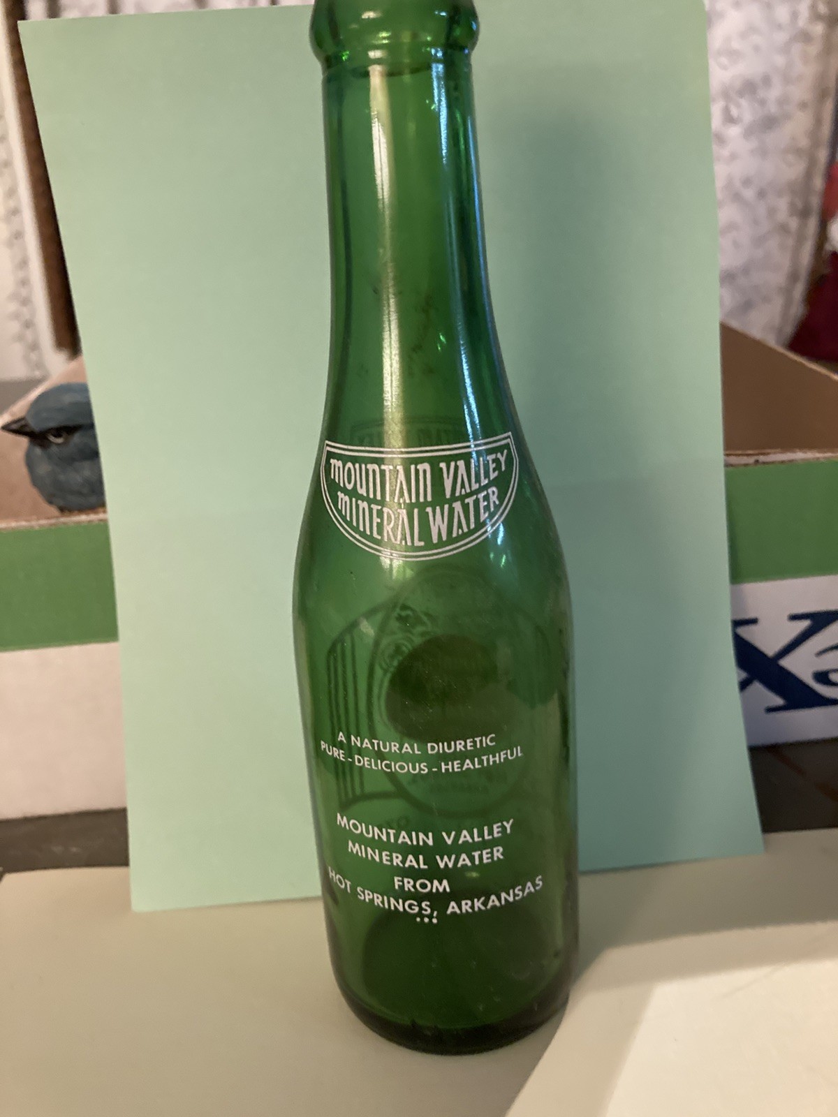 Mountain Valley Mineral Water ACL Bottle Hot Springs Arkansas