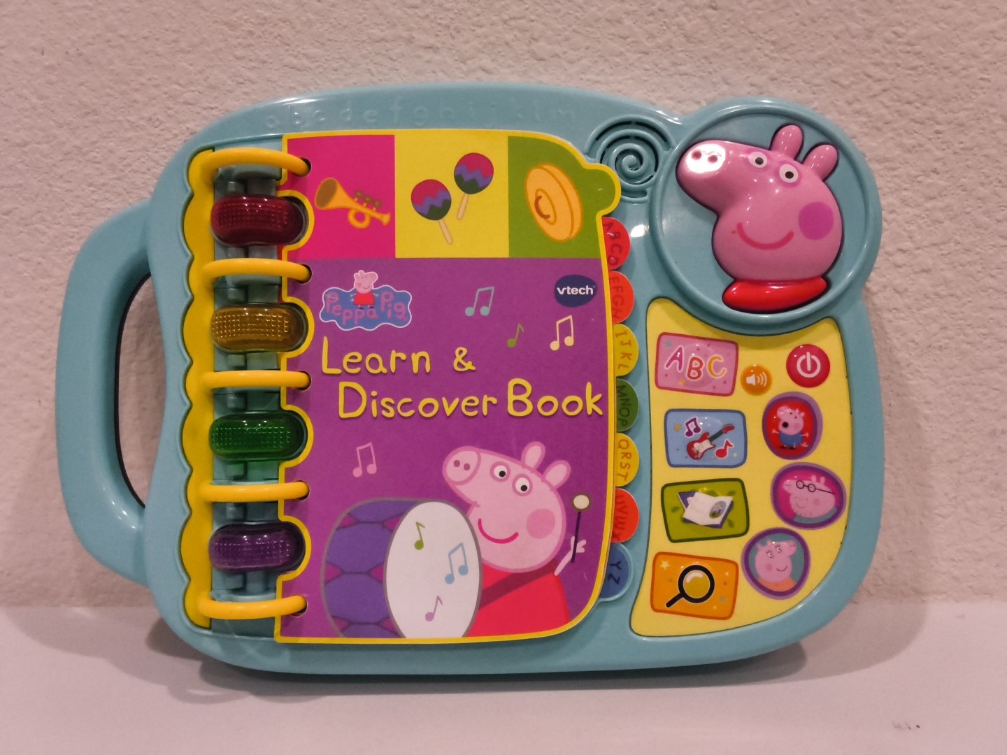 Peppa Pig Learn And Discover Book Interactive Vtech