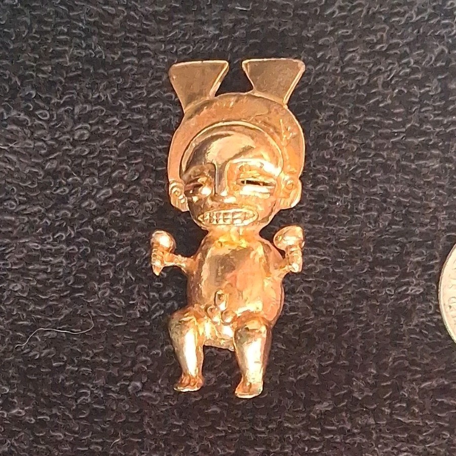 Alva Studio Museum reproduction fertility Brooch Signed