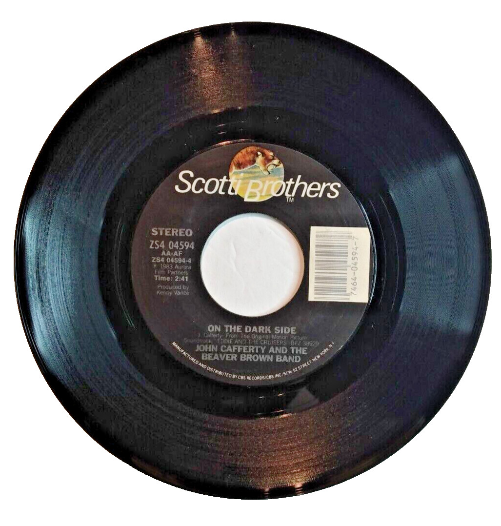 John Cafferty & Beaver  - On The Dark Side / Wild Summer Nights  - 45 RPM (VG)