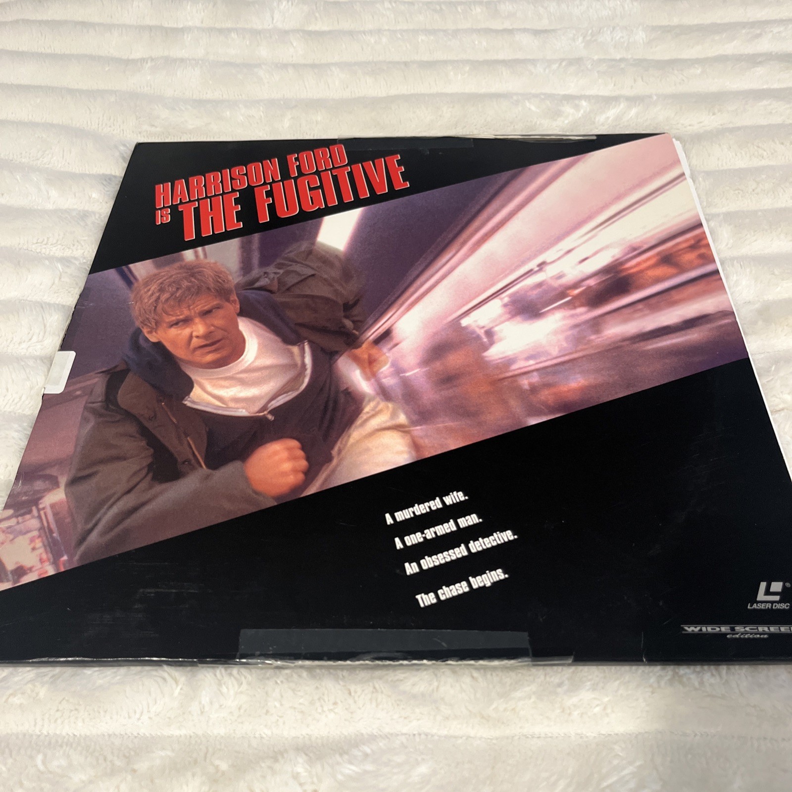 The Fugitive (Laserdisc, 1994, 2-Discs) Harrison Ford