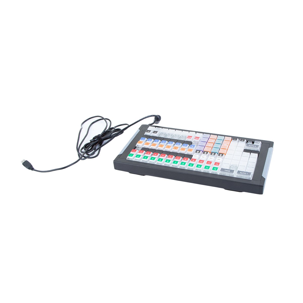 X-Keys XKE-128 USB Keyboard with Video Switcher Key Set - SKU#2029650