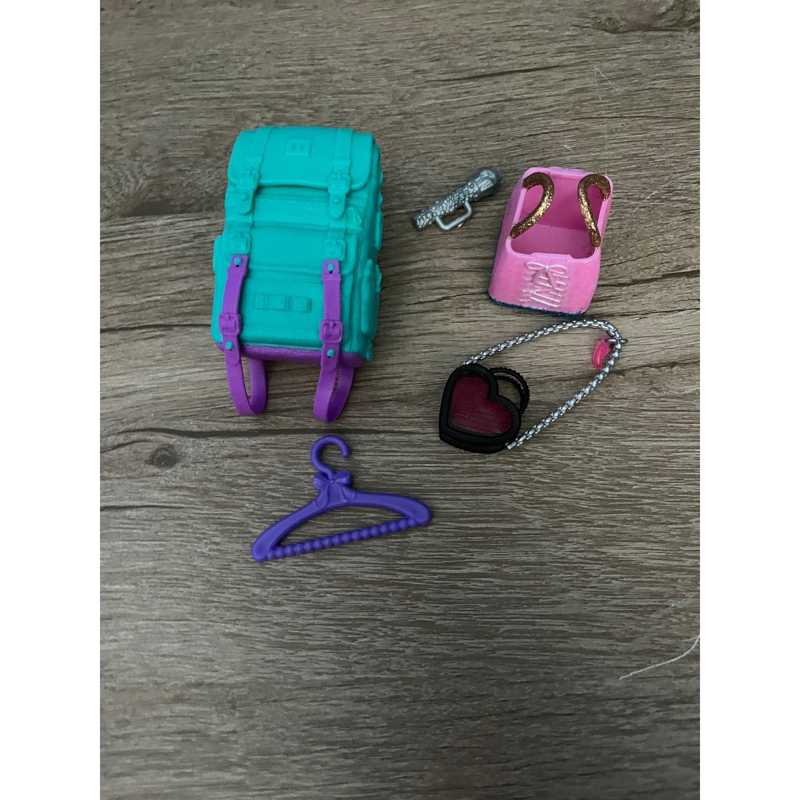 Doll Accessories Backpack Hanger Purse Shoes Set for Fashion Dolls Toy