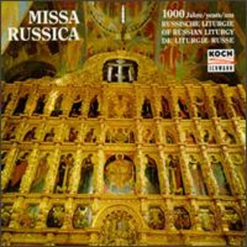 Missa Russica-1000 Years of Russian Liturgy by Alexei Godunov: Used