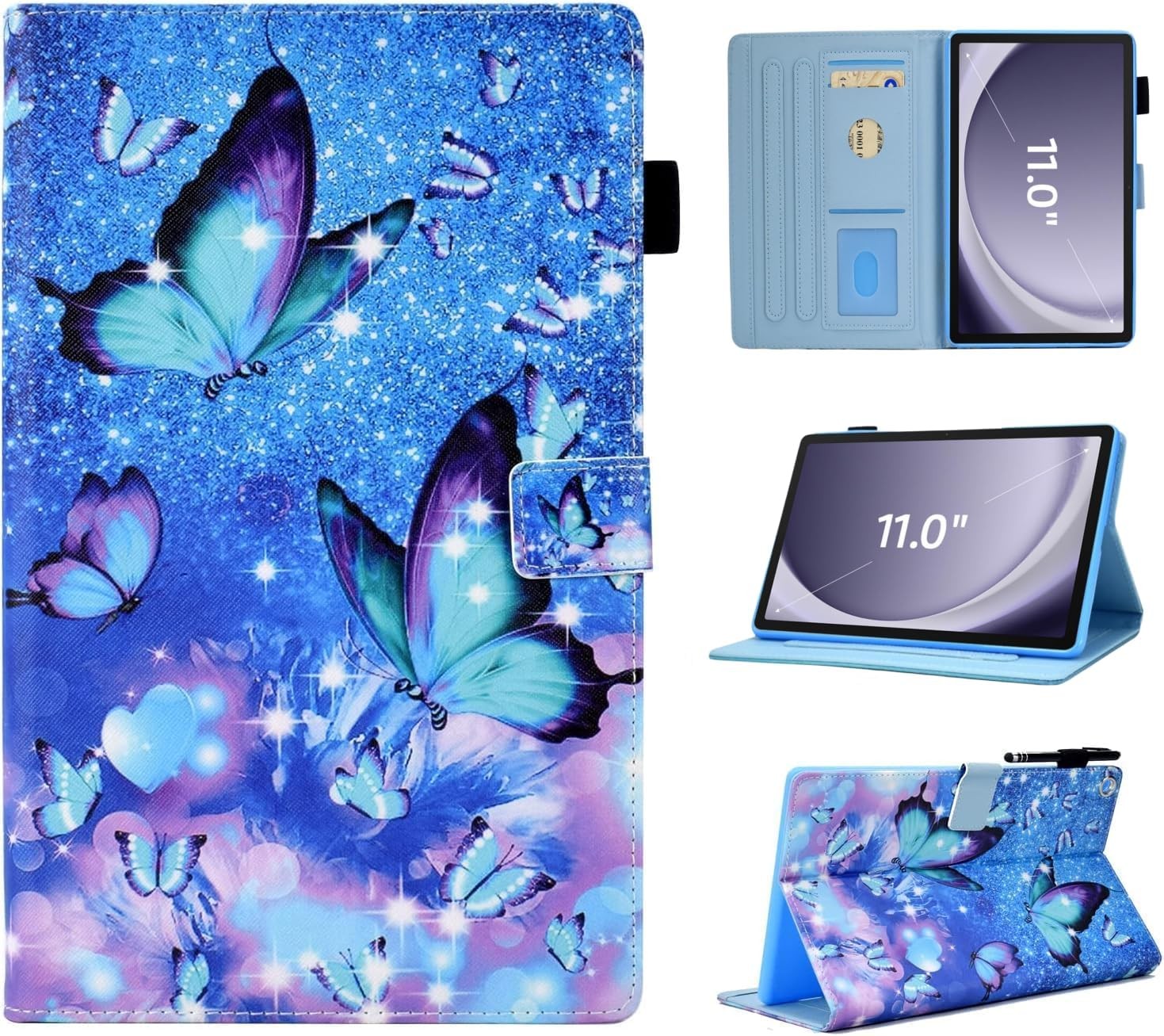 Galaxy Tab A11 Plus A9 Plus 11 Case Multi Angle Stand Cover