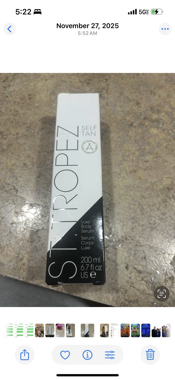 St. Tropez Self Tan Luxe Body Serum 6.7oz/200mL