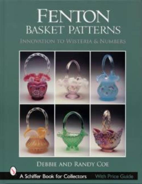 Fenton Basket Patterns book Glass Wisteria Rose Melon