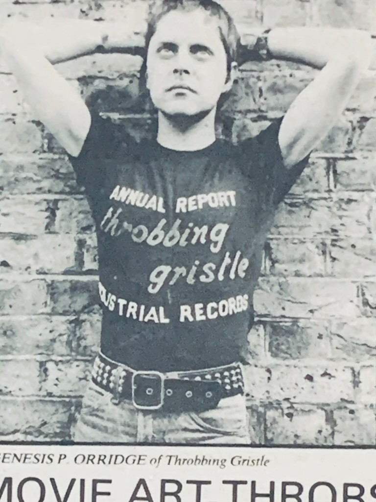 1976 - 1990 THROBBING GRISTLE CLIPPINGS Genesis P-Orridge PSYCHIC TV Industrial