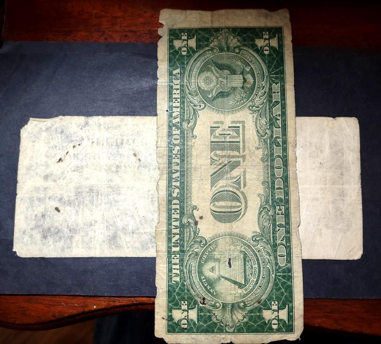 Not Your Average 1$ Silver Certificate 1935-A  Split In Half
