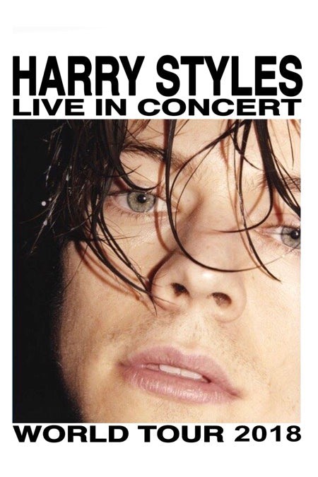Harry Styles Live In Concert Poster Music Tour Promotional 12x8in Metal Sign