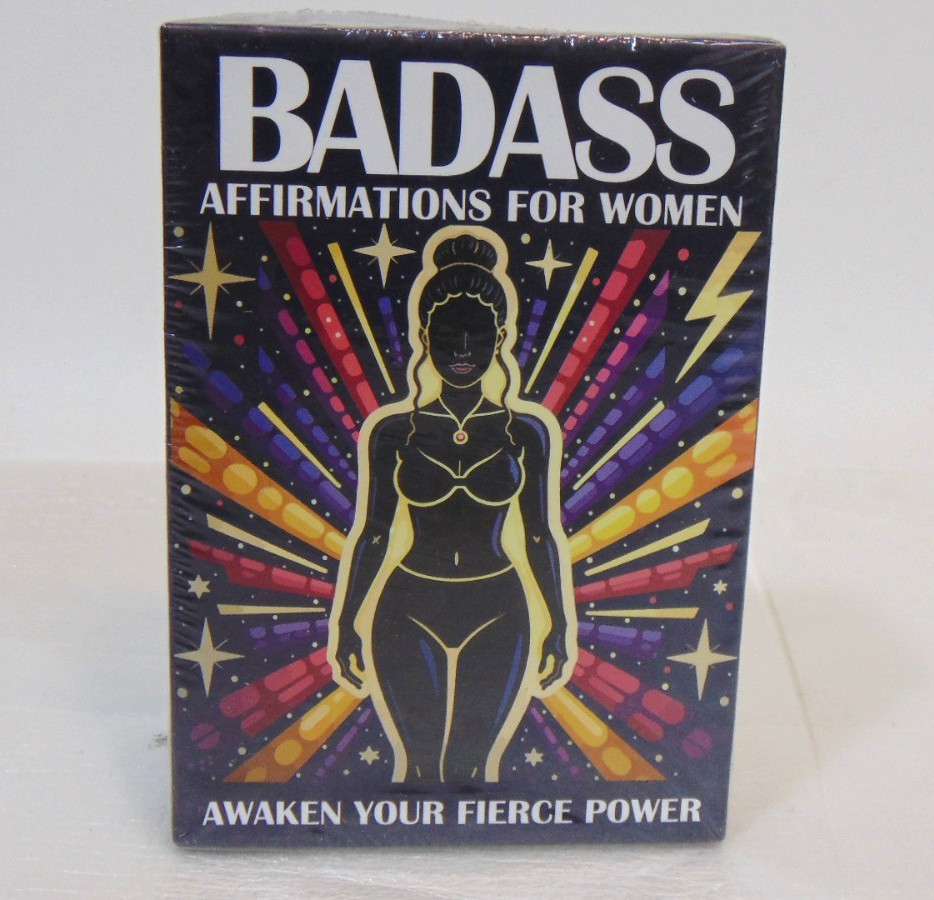Badass Affirmations for Women Card Deck 95 Empowerment Confidence Gift New Seale