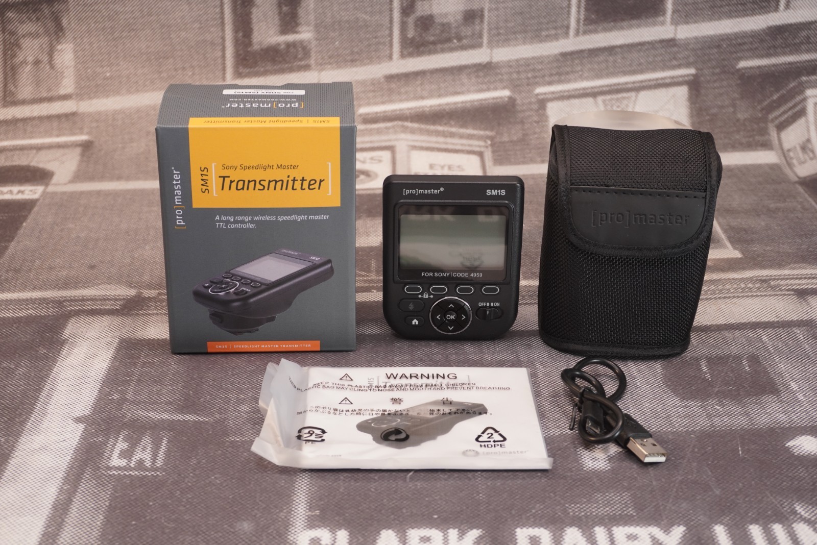 ProMaster SM1S Speedlight Master Transmitter for Sony M.I.S.