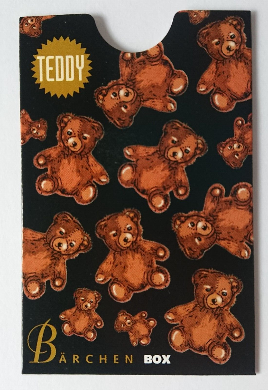 Card Holder Box Phone Card Bankkarte Ec Card Teddybox Bärchenbox Teddy Bear
