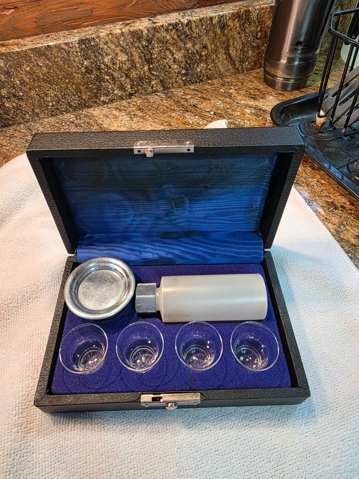 Vintage Travel Communion Set