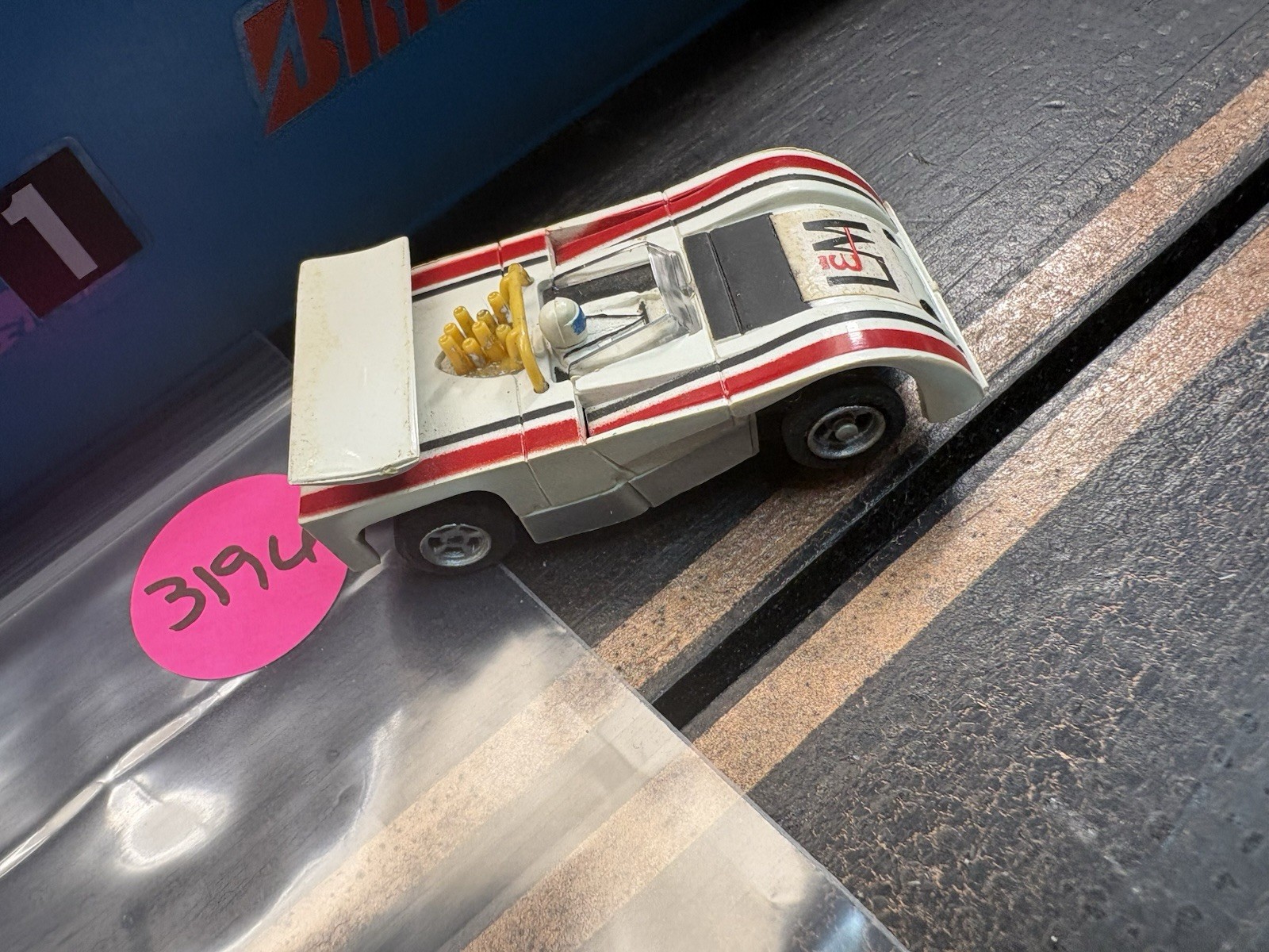 AFX / AURORA L&M MAGNA TRACTION HO SLOT CAR / USED TESTED WORKS