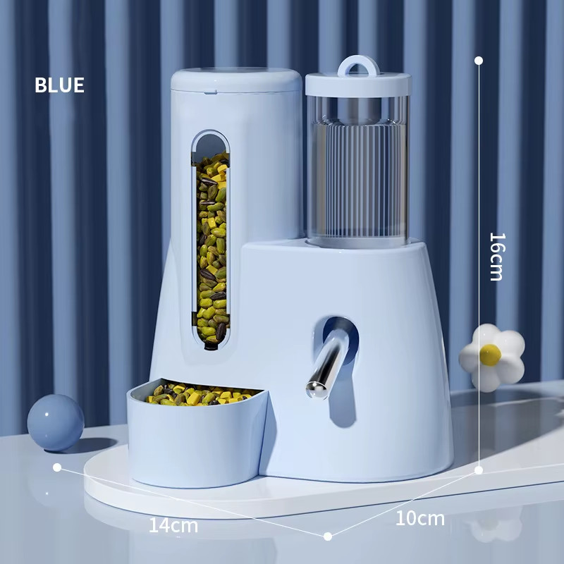 Hamster Water Bottle Automatic Feeding and Drinking Fountain Golden Bear Food Bo