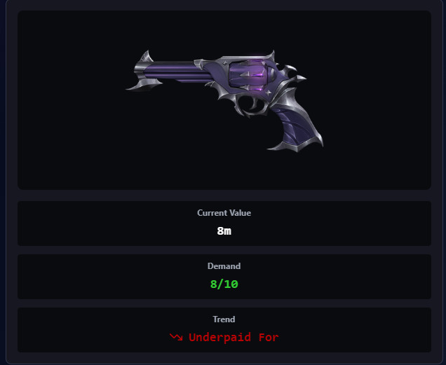 Purple strife gun | Murderers vs Sheriff Duels | MVSD