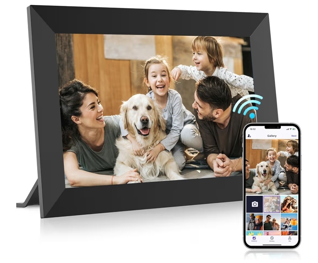 Uhale Digital Picture Frame 32GB Storage 10.1 Inch WiFi Electronic Photo Frame