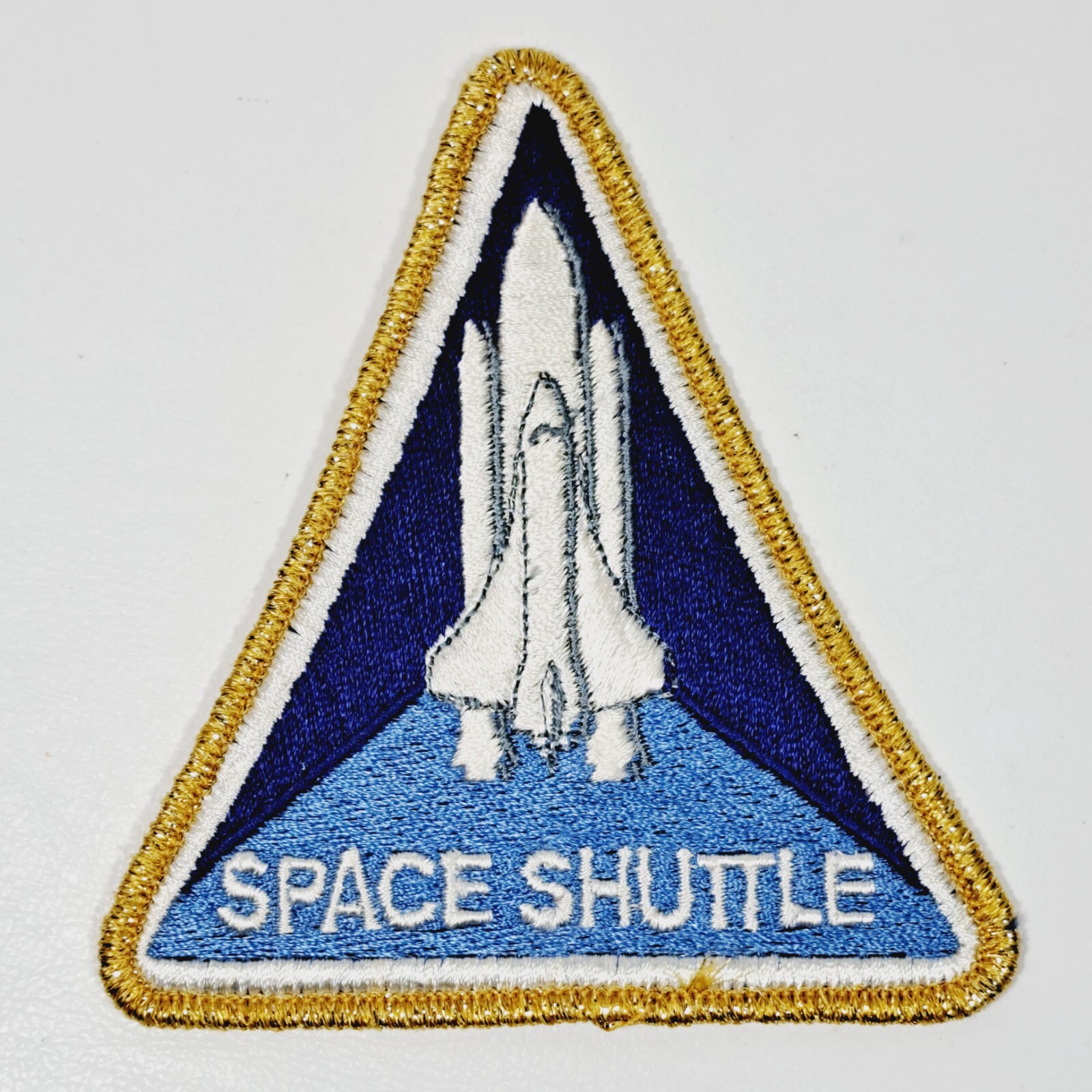 NASA Space Shuttle Program 4" Triangular Patch