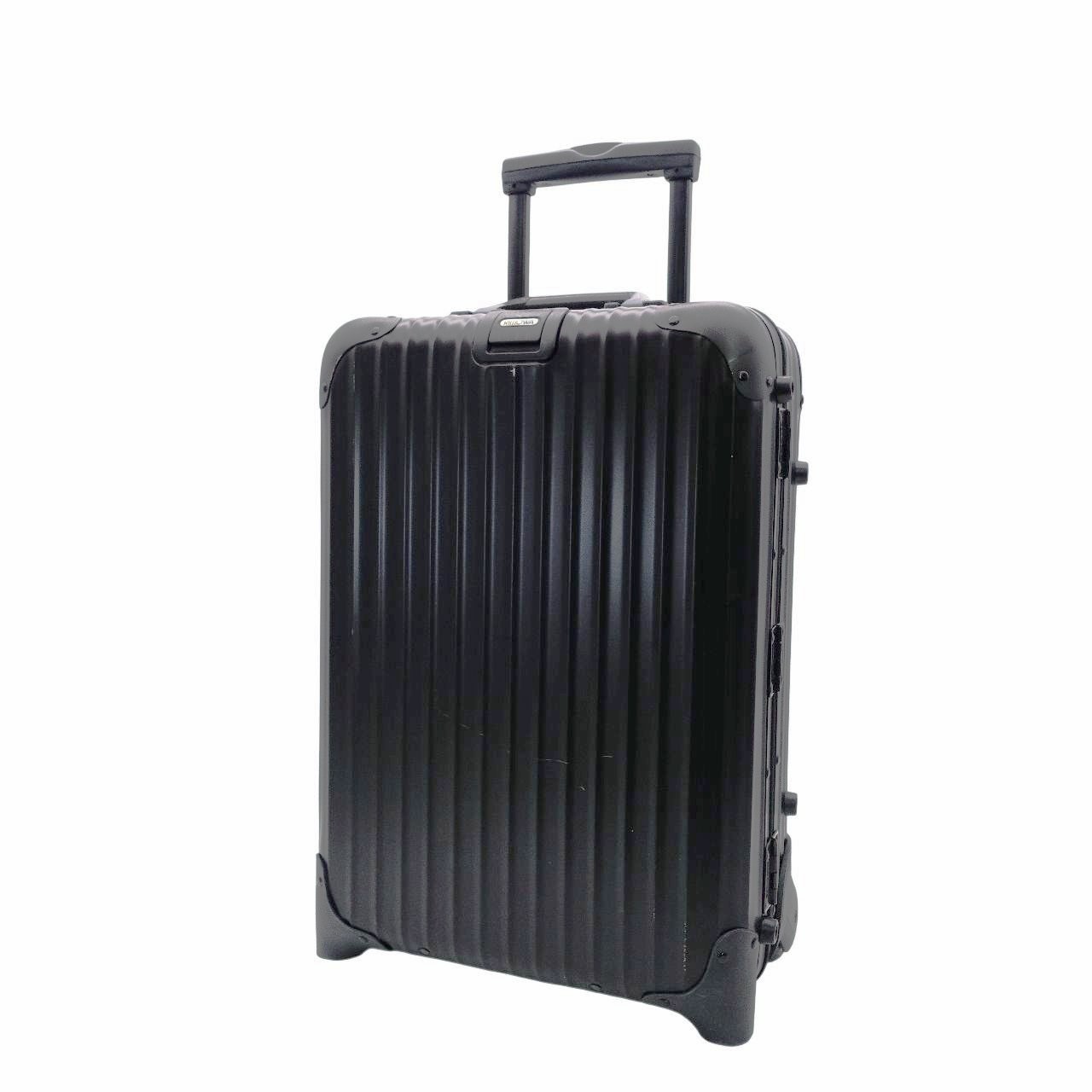 RIMOWA 986.11 32L Topaz Stealth 2-Wheel Carry-On Black