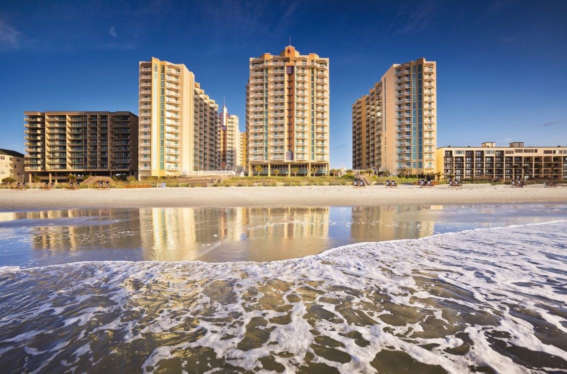 WYNDHAM OCEAN BOULEVARD  N MYRTLE BEACH  MAY 14 - 21  /  3 BEDROOM OCEAN FRONT