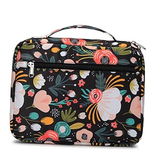 Bible Book Covers for Women & Girls - Scripture Carrying Case with Floral
