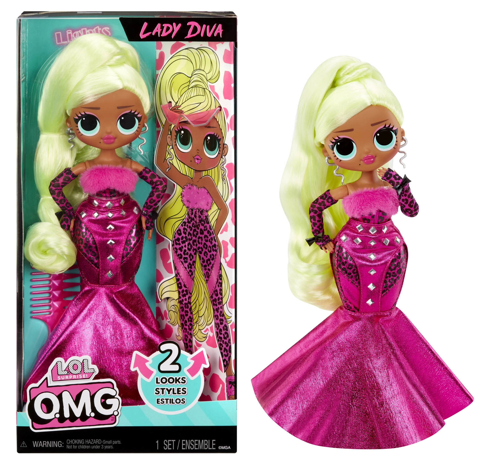 LOL Surprise OMG Lady Diva Fashion Doll 