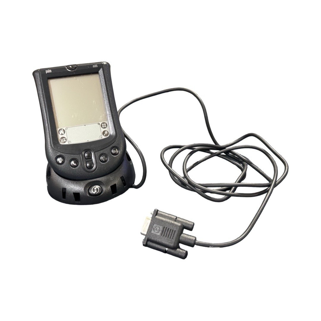 Palm Pilot m105 PDA Touchscreen Calendar with Dock and Cable