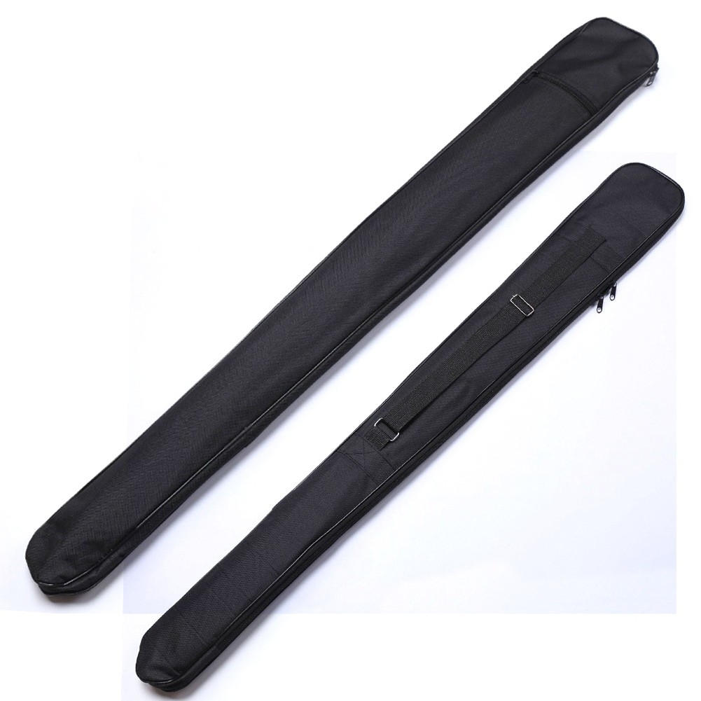 Lightweight Sword Bag with Shoulder Strap Black Canvas Waterproof Lining 41 3in