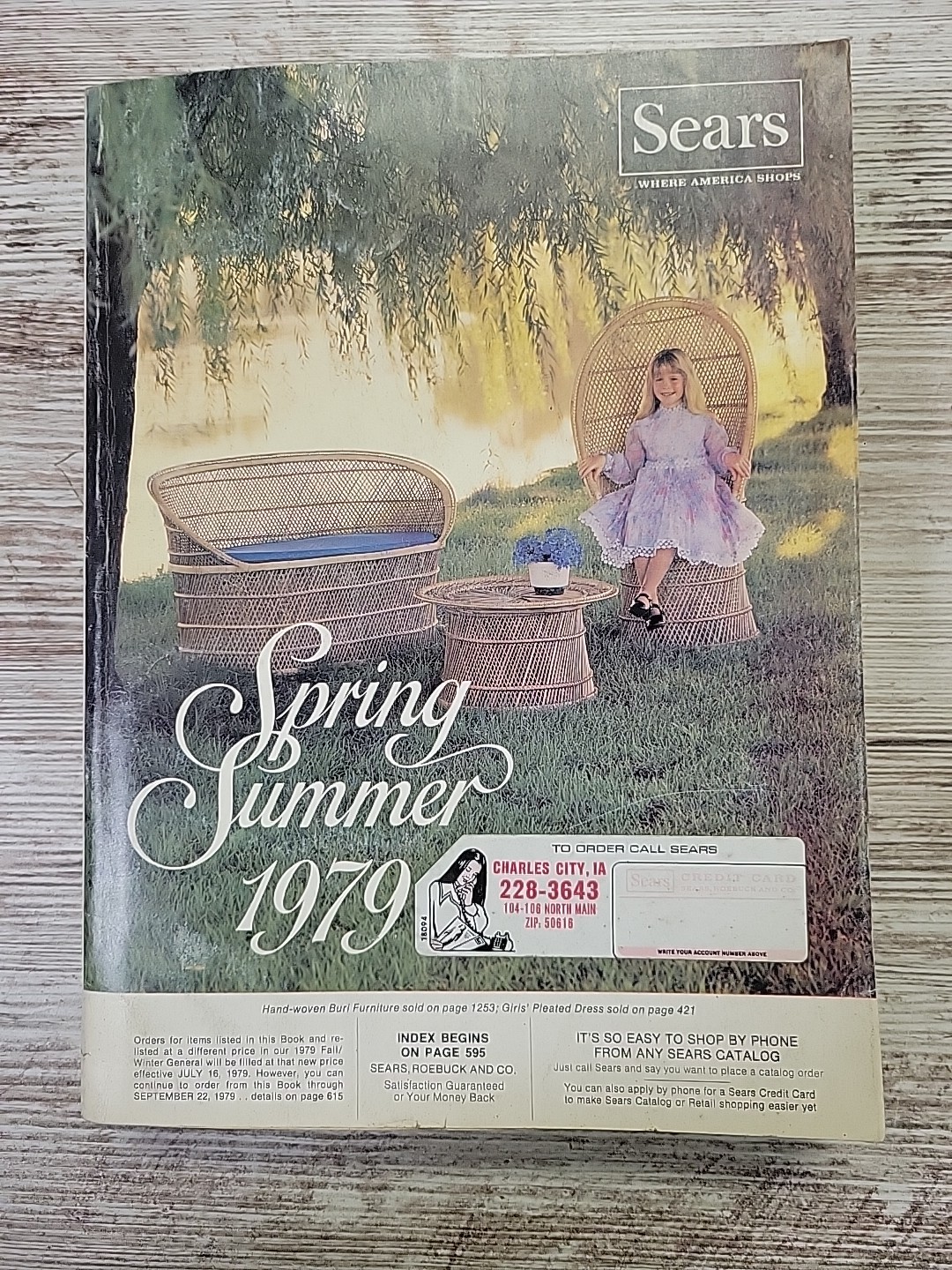 1979 Sears Catalog • Spring Summer • Complete, Good Condition • Tools Home Goods