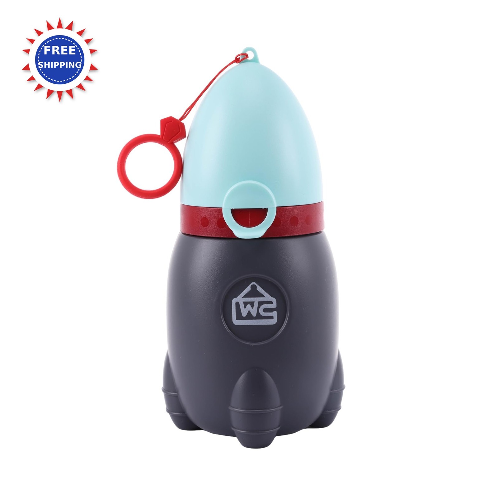 Travel Urinal for Kids Portable Emergency Toddler Quiet Blue 2025 Upgraded Toys