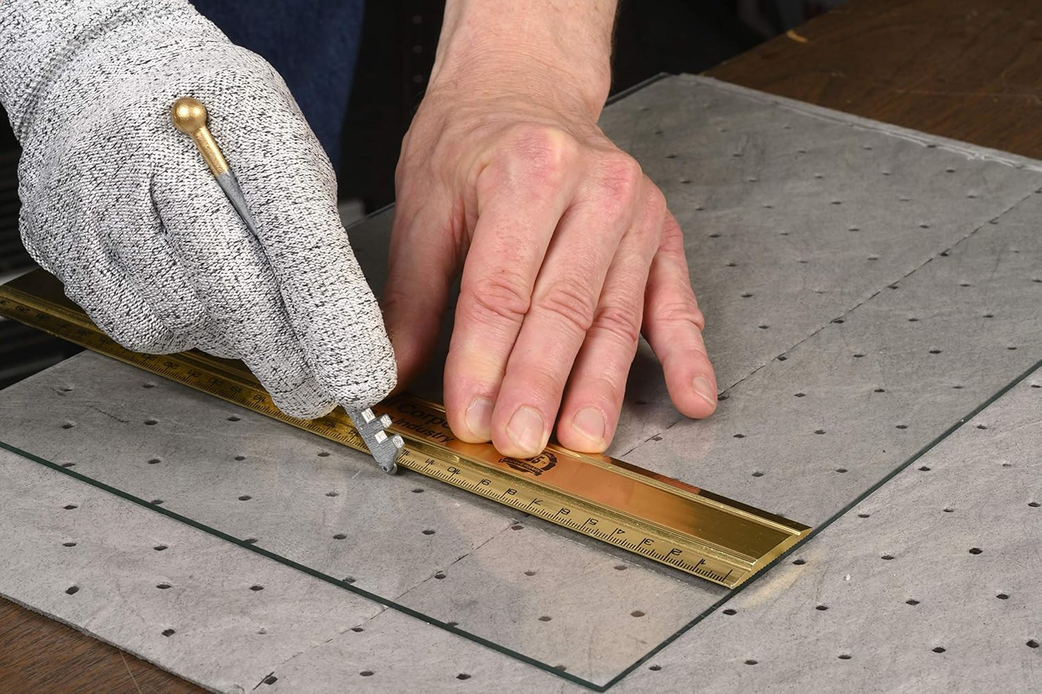 ® Gold-Tip Handheld Glass Cutter, Cutting Tool (Carbide) - Made in The USA