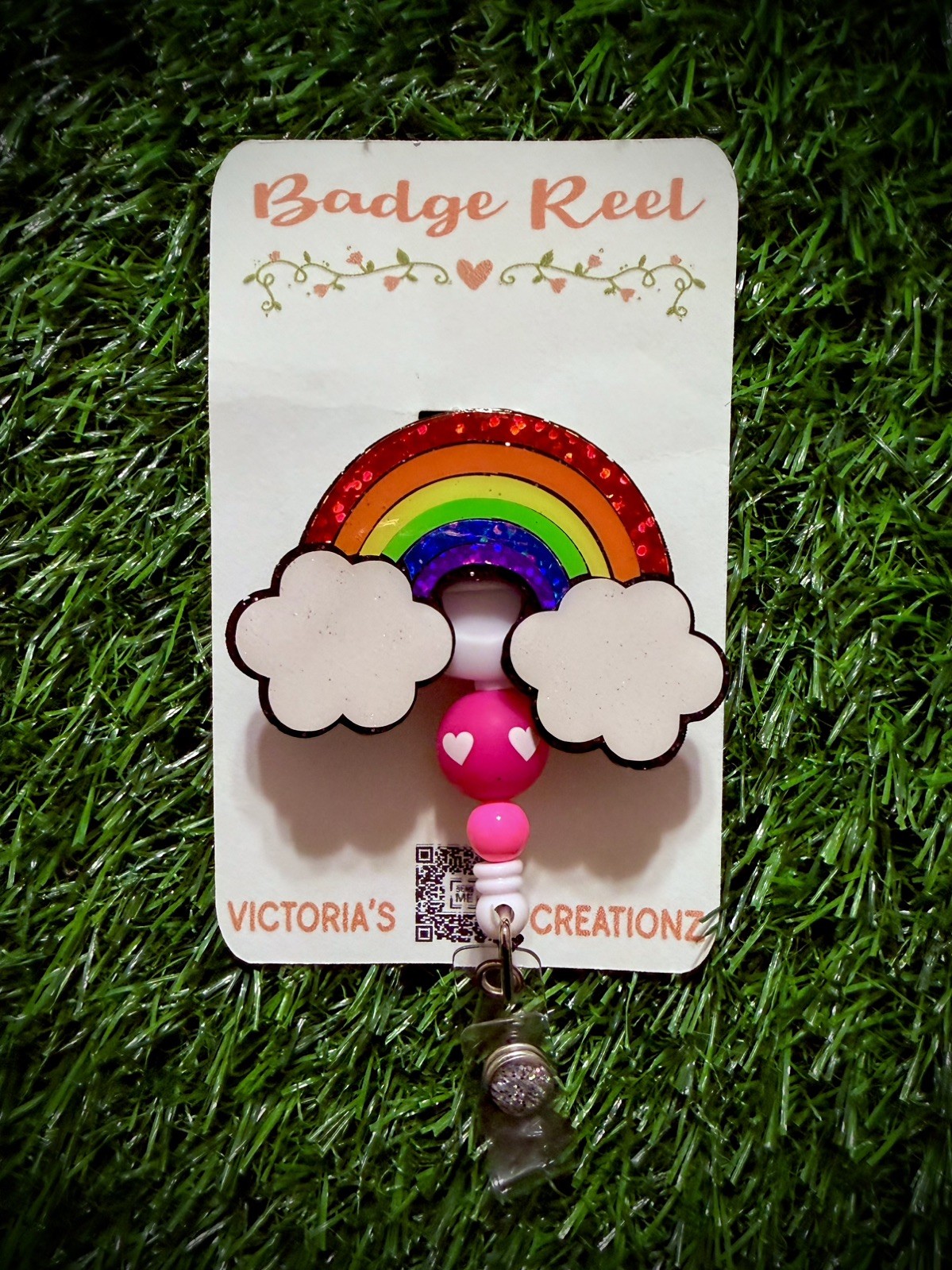 Rainbow Badge Reel 