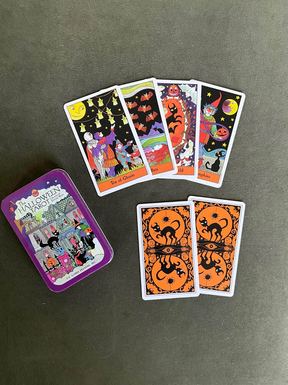 The Halloween Tarot (Kipling West 2008) Vintage 