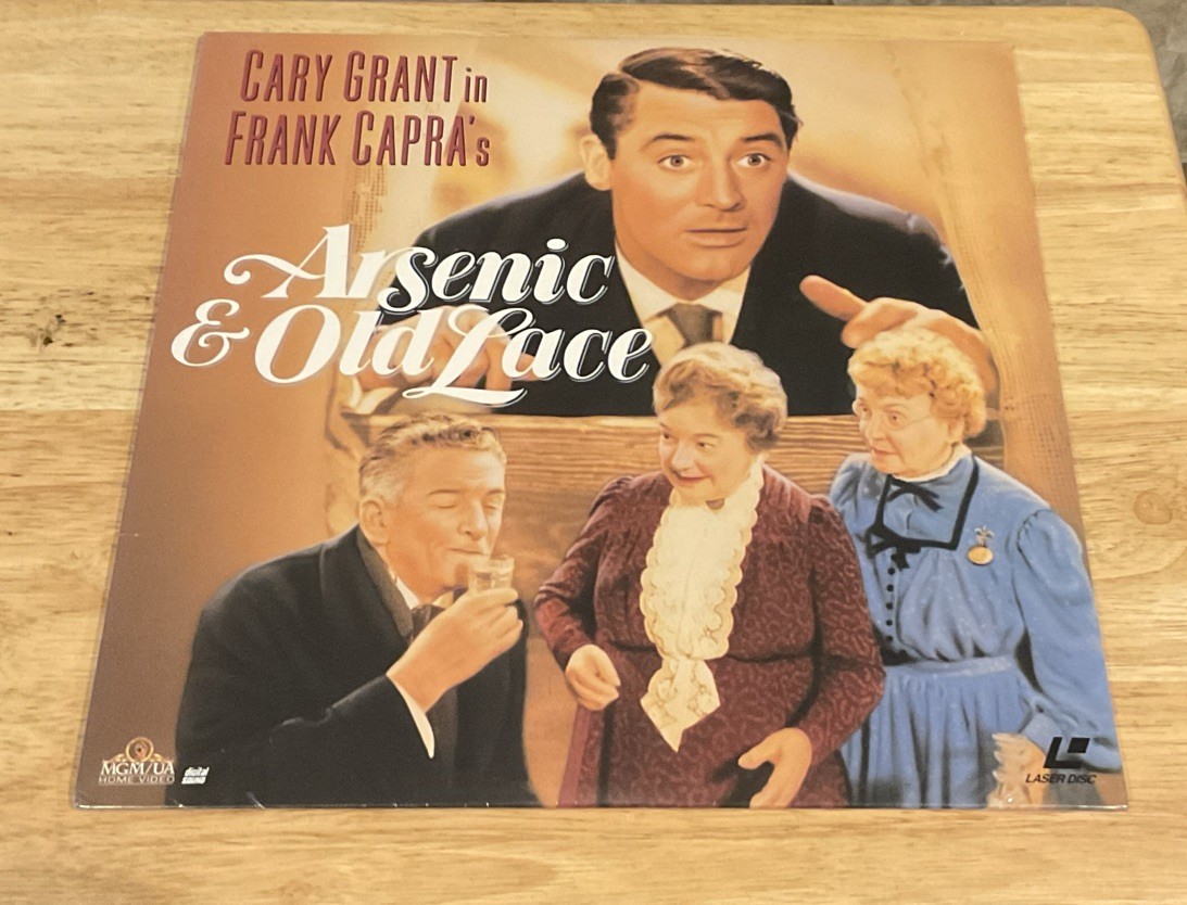 ARSENIC & OLD LACE Laserdisc Cary Grant ML101568 NEW Sealed