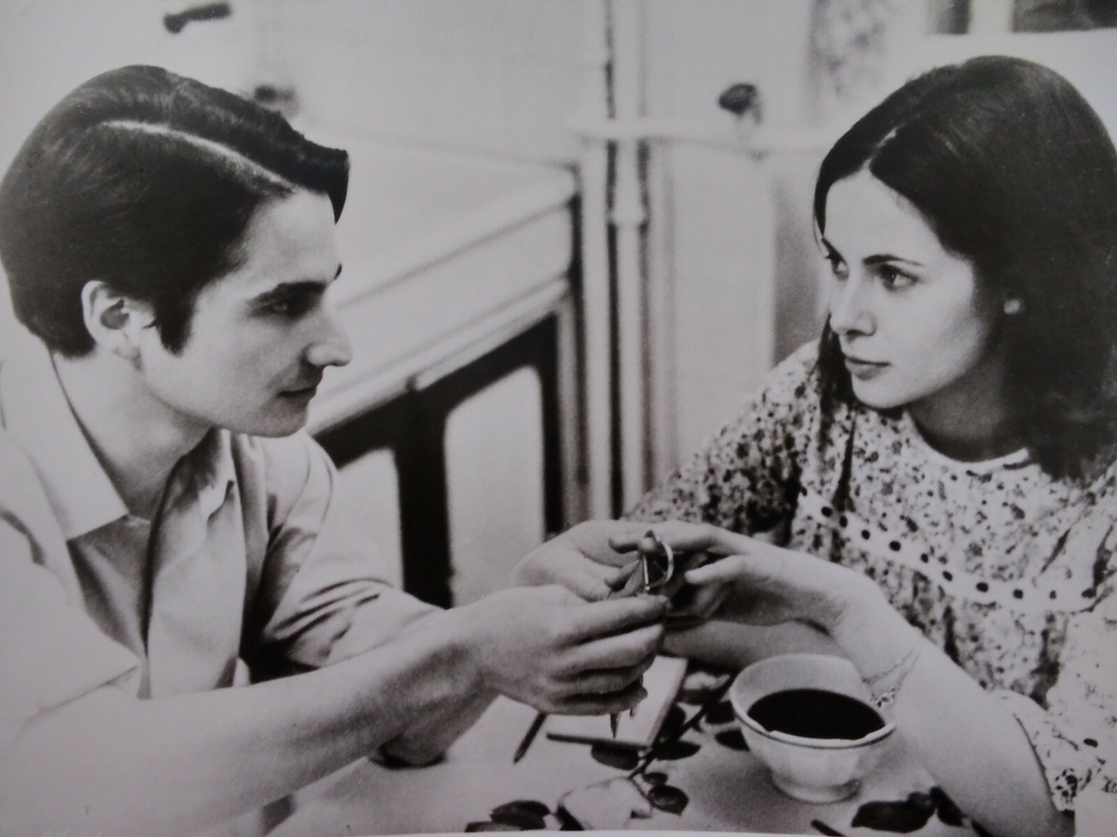 Hollywood Promo Photo Original 8x10 Stolen Kisses Jean Pierre Leaud C. Jade Tea 
