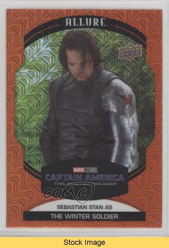 2022 Marvel Allure Sunrise Sebastian Stan as The Winter Soldier #28 READ 1a9o