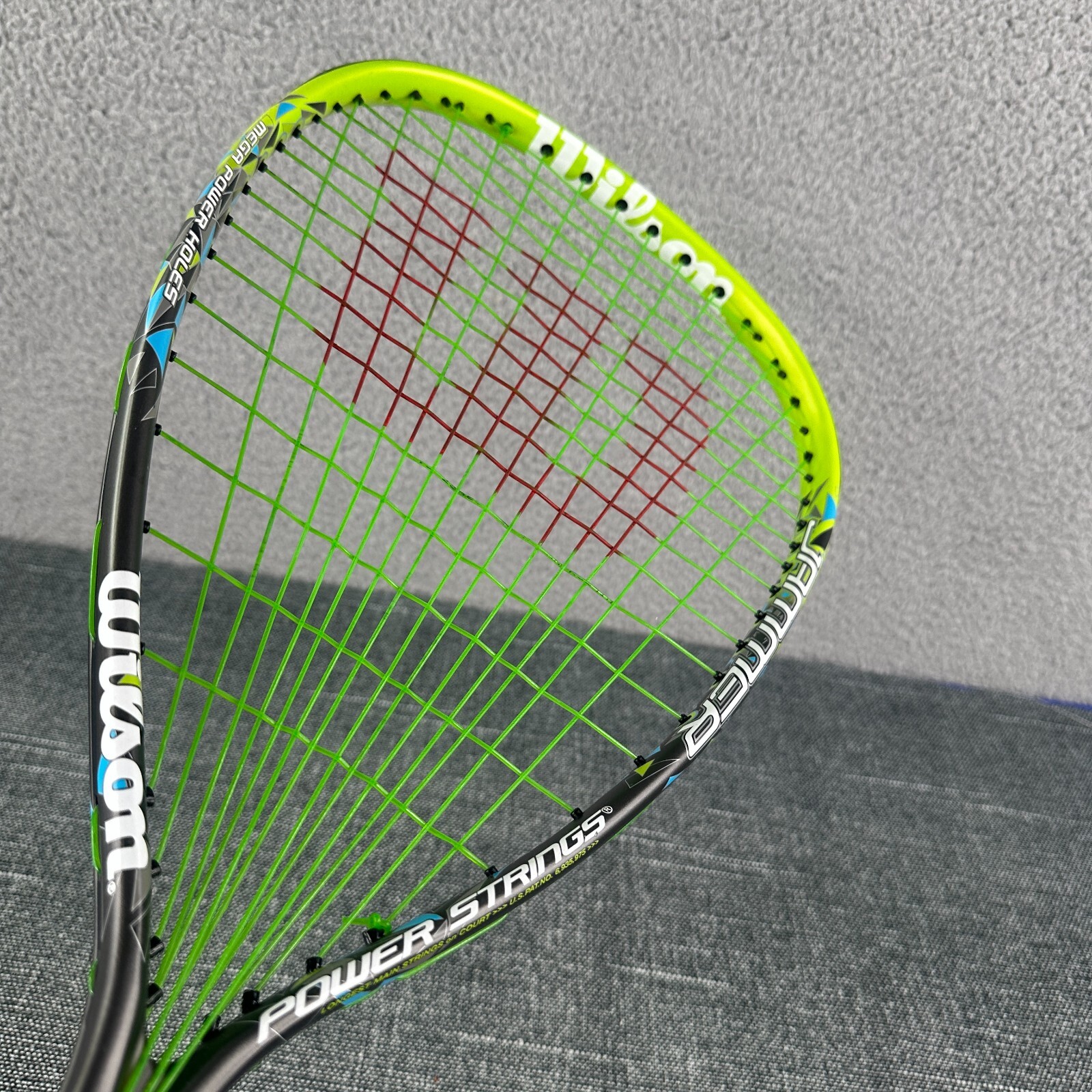 Wilson Jammer Power Strings Racquetball Racquet Power Bridge Preowned