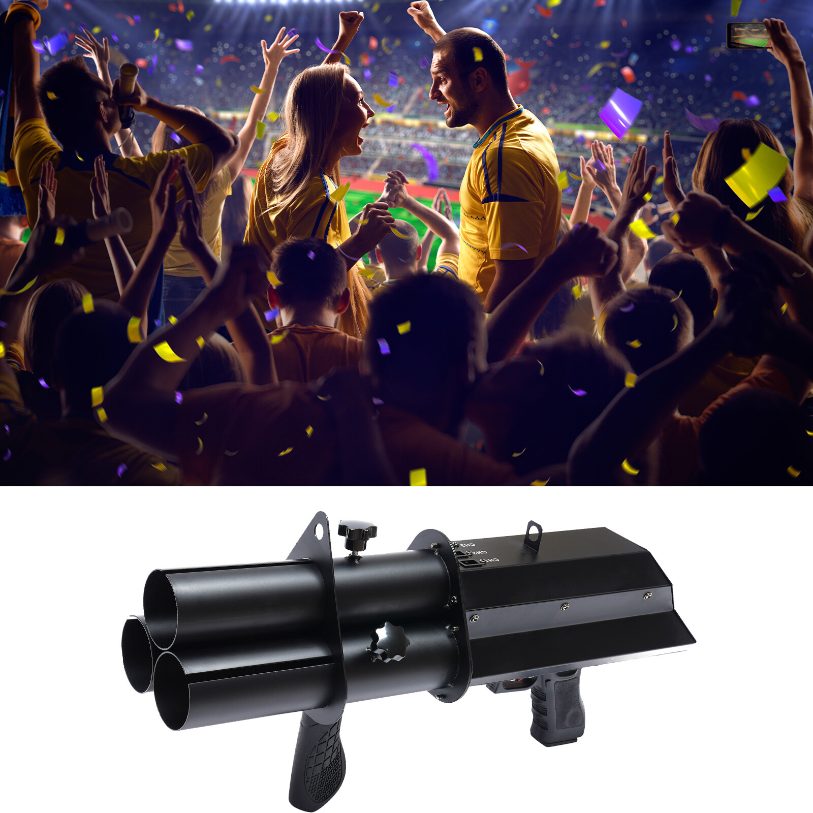 Electric Confetti Cannon Machine Launcher Confetti Cannon Gun Confetti Launcher