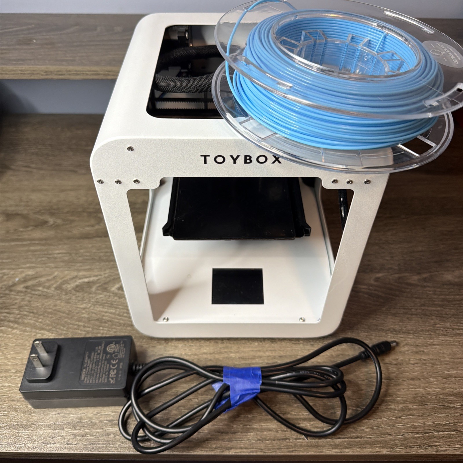 ToyBox Alpha 3d Printer - Power Cable, food, fully working
