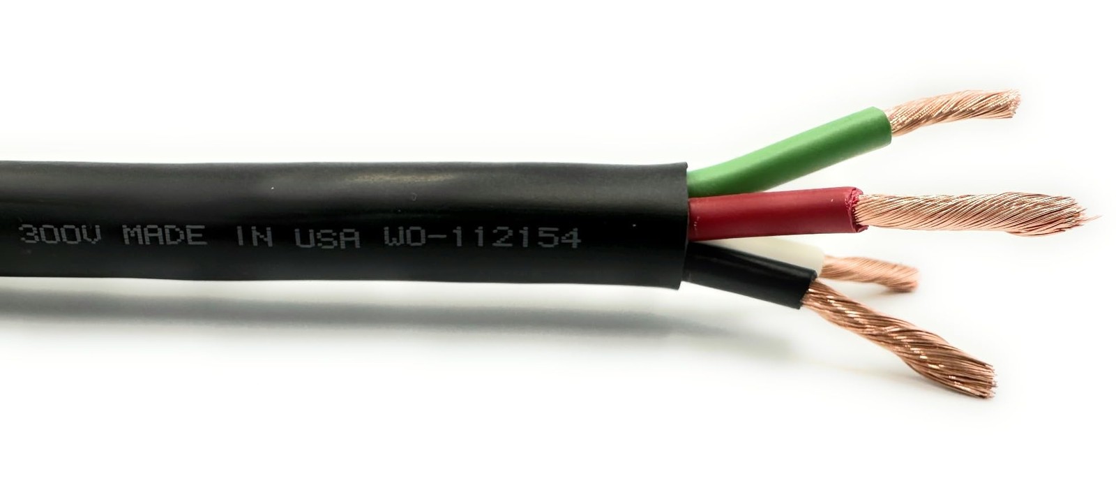 NATIONAL Wire & Cable – 18 AWG 4-Conductor Premium Copper Wire, 25 ft, Stranded 