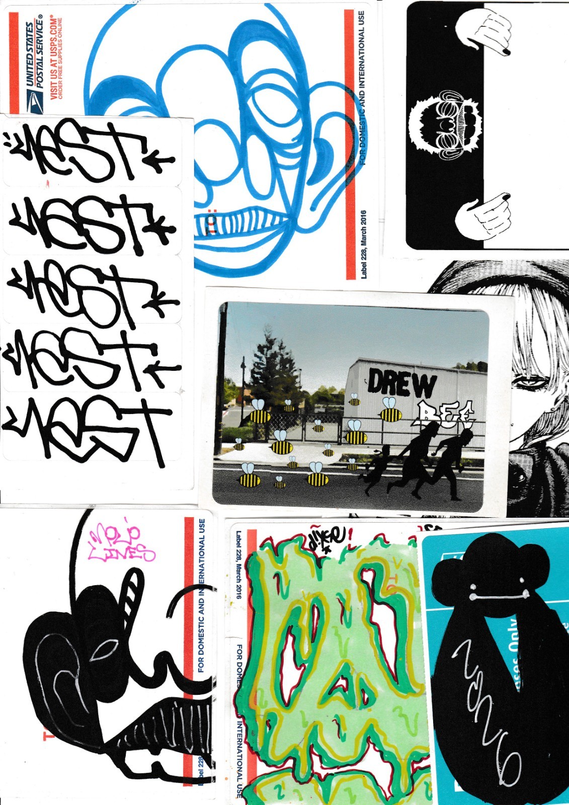 Graffiti Street Art Mystery Pack / MOJOLIVES RARE #1