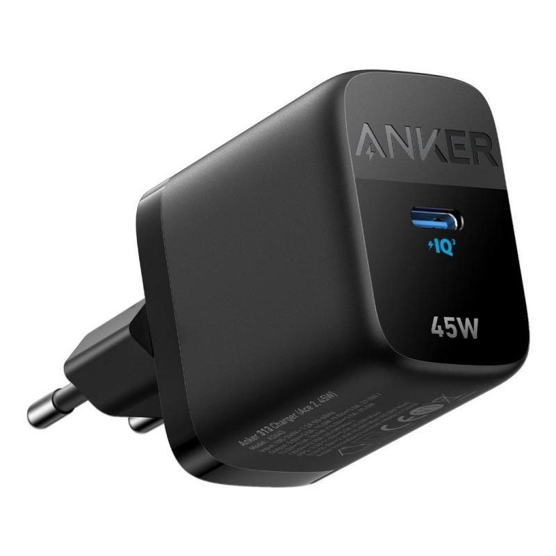 Anker 313 Universal Charger Black AC Fast Charging Indoor