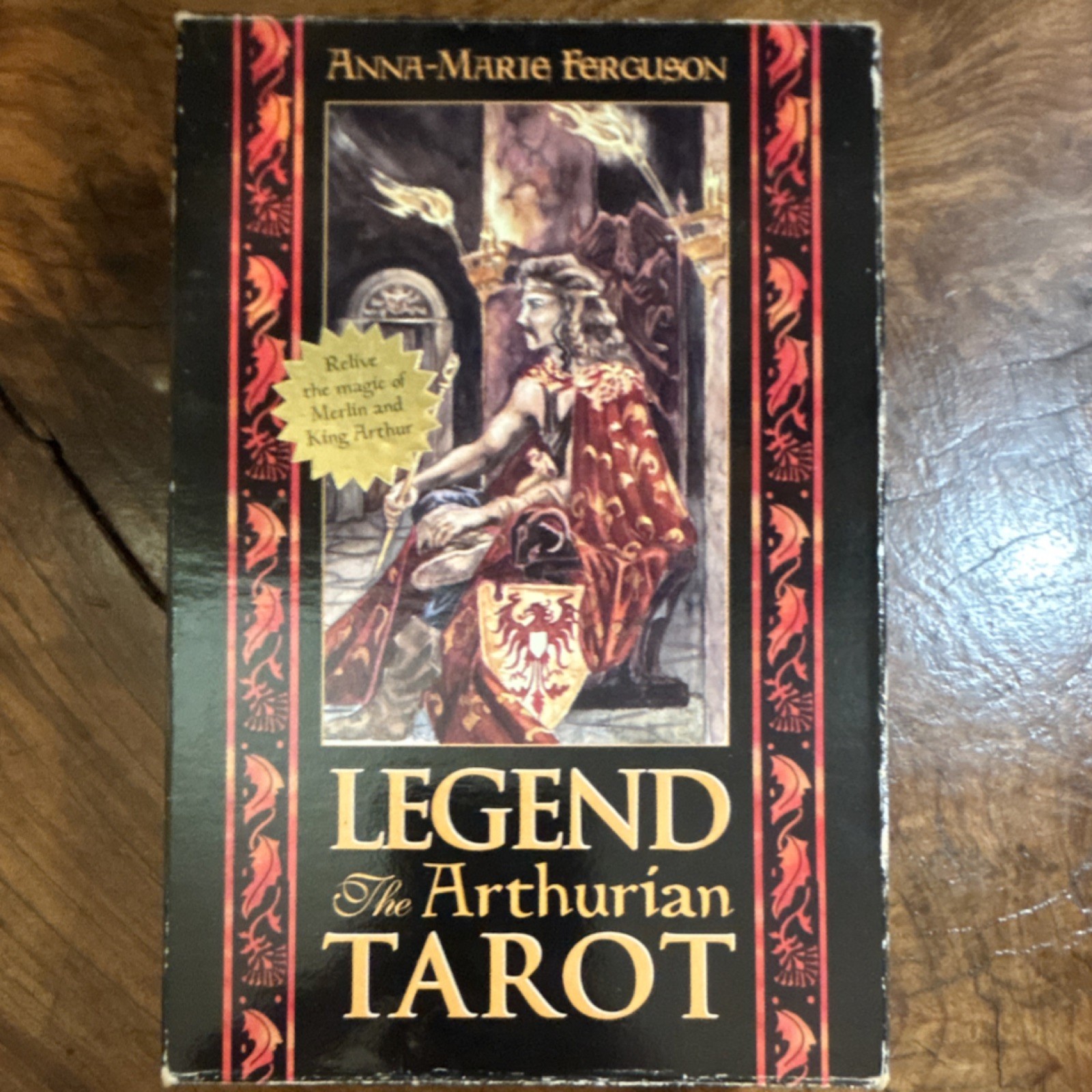 Legend The Arthurian Tarot Card Deck Tarot Cards by Anna-Marie Ferguson